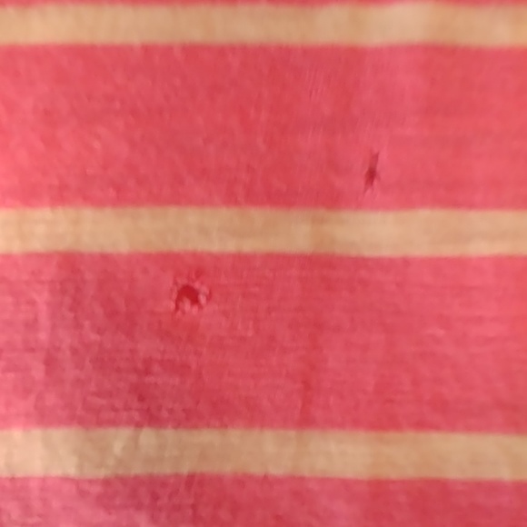 Joe Fresh,Size L,Pink & White striped Womens top - Picture 4 of 7